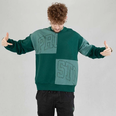 Bluza Prosto Crewneck Bazzle zielona