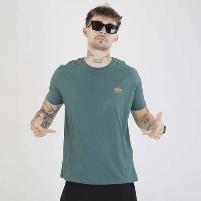 Koszulka Alpha Industries Back Paint 128507 zielony