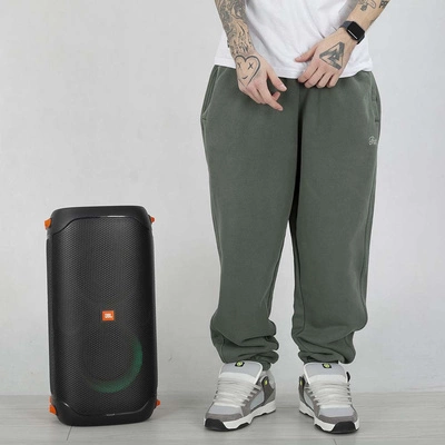 Spodnie dresowe Prosto Ligo ciemna zielone