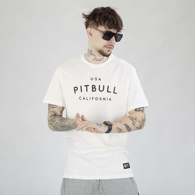 Koszulka Pit Bull USA Cal biała