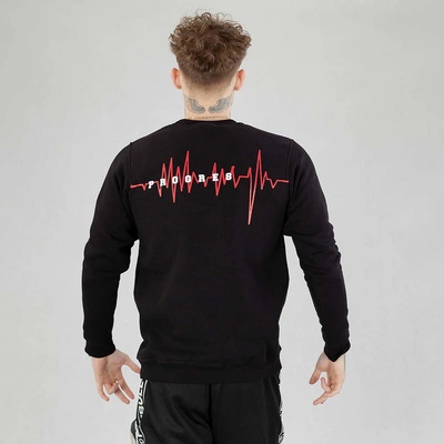 Bluza Dudek P56 Crewneck Tętno 19 czarna