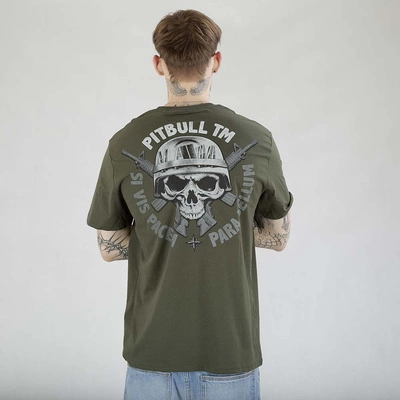 Koszulka Pit Bull Para Bellum zielona