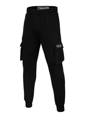Spodnie dresowe Pit Bull cargo Cypress Sport czarne