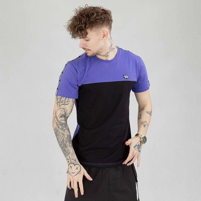 Koszulka Patriotic Cls Pelt Tape fioletowo czarna