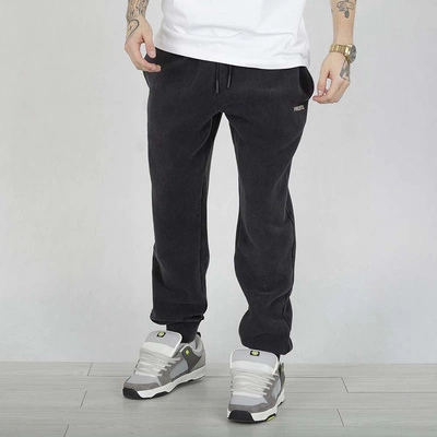 Spodnie dresowe Prosto Darn czarny sprany