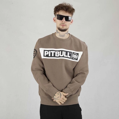 Bluza Crewneck Pit Bull Sherwood brązowa