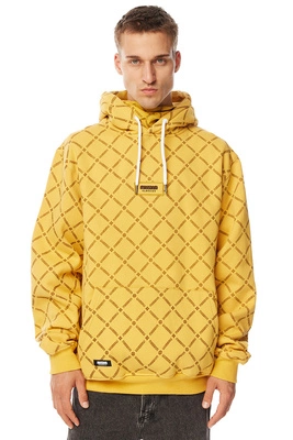 Bluza Mass Hoodie Monogram żółta