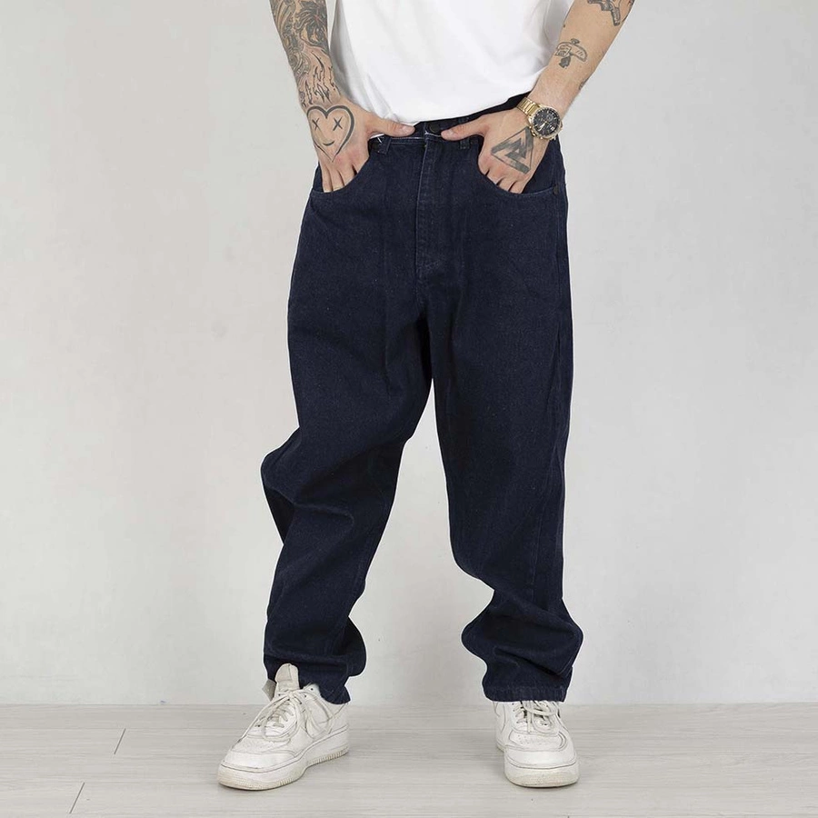 Spodnie Mass Jeans Baggy Fit Casual rinsed