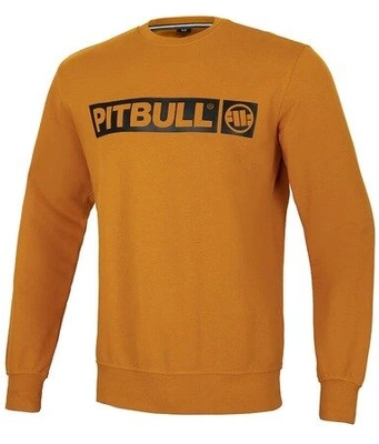 Bluza Pit Bull Crewneck Terry Group Hilltop miodowa