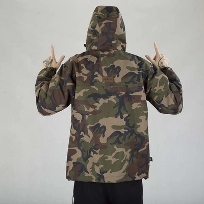 Kurtka Diil Przejściowa ZIP Naszywka moro