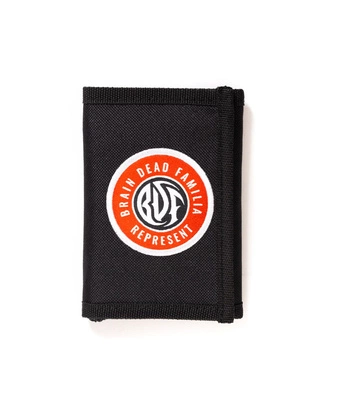 Portfel Brain Dead Familia Circle Logo czarny