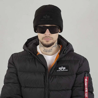 Czapka Zimowa Alpha Industries VLC 118943 czarna