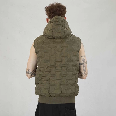 Kamizelka Pit Bull Vest Carver Quilted oliwkowa