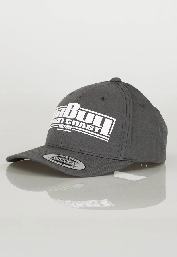 Czapka Snapback Pit Bull Classic Boxing ciemno szara