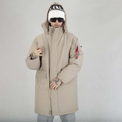 Kurtka Alpha Industries Puffer Parka 148124 piaskowa