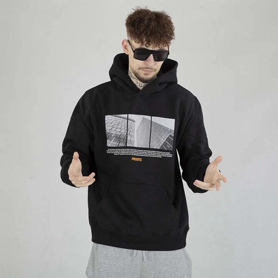 Bluza Prosto Hoodie Zitty czarna