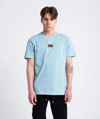 Smoke Story RENDER T-Shirt Błękitny