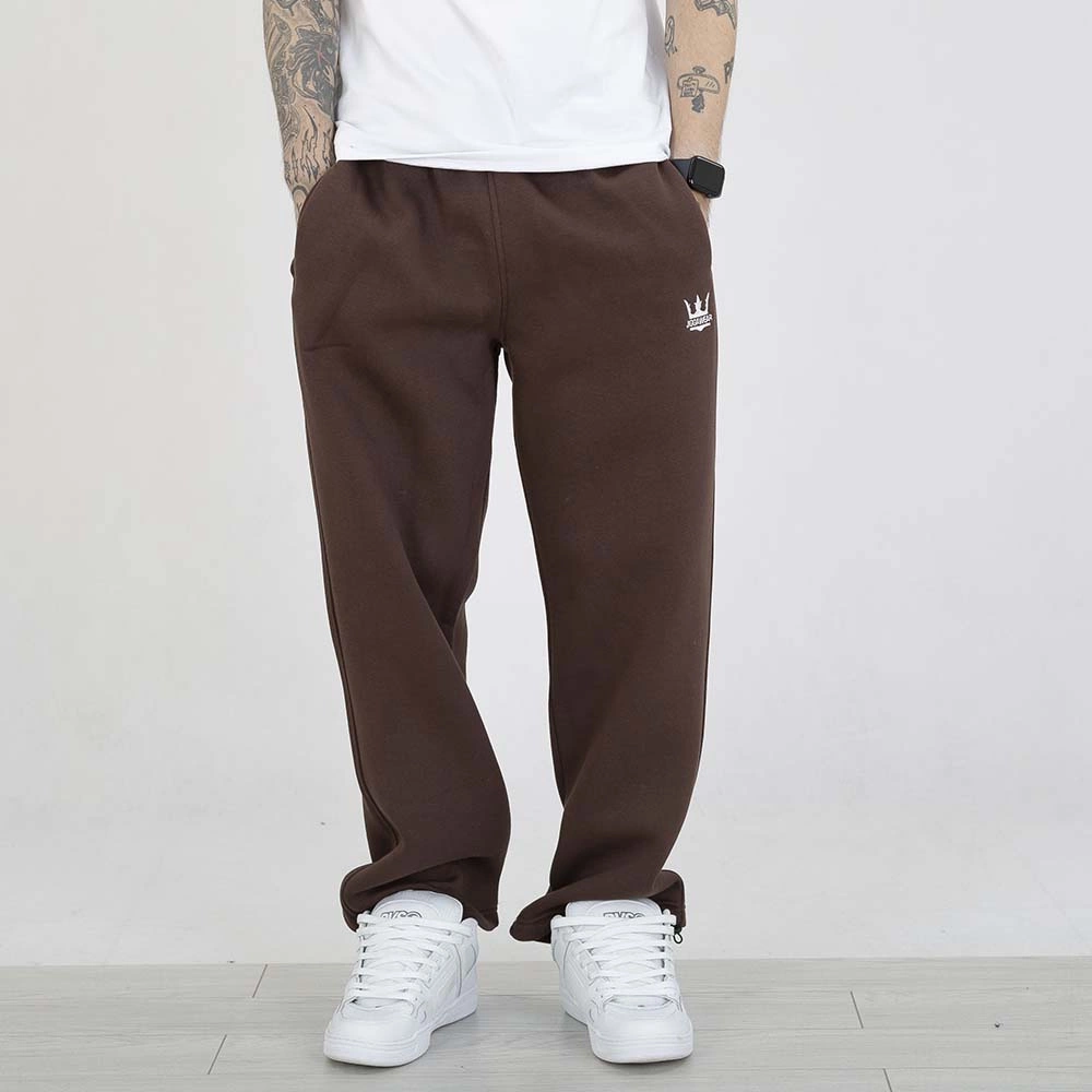 Spodnie Dresowe Jigga Wear Logo Drawcord bordowe