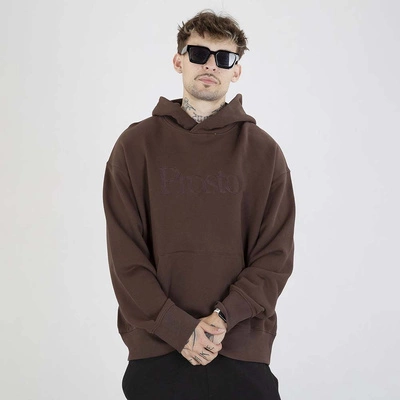 Bluza Prosto Hoodie Mizo brązowa