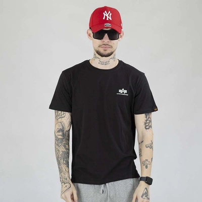 Koszulka Alpha Industries Basic Logo 258500 2Pack czarna biała