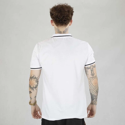 Koszulka Polo Street Autonomy Izi biało czarna