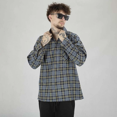 Koszula Niemaloga szara krata