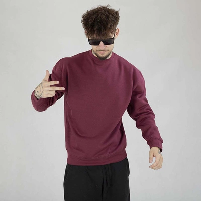 Bluza Crewneck Niemaloga bordowa