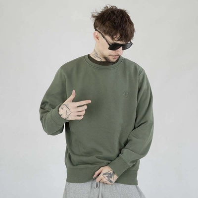 Bluza Pit Bull Crewneck Washed Lancaster II zgaszona zieleń