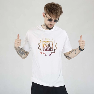 Koszulka Diil Laur High biała czerwona