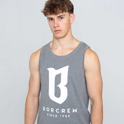 Biuro Ochrony Rapu BORCREW CLASSIC Tank Top Szary