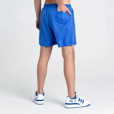 Biuro Ochrony Rapu Laur Mini Szorty Ortalionowe Niebieski