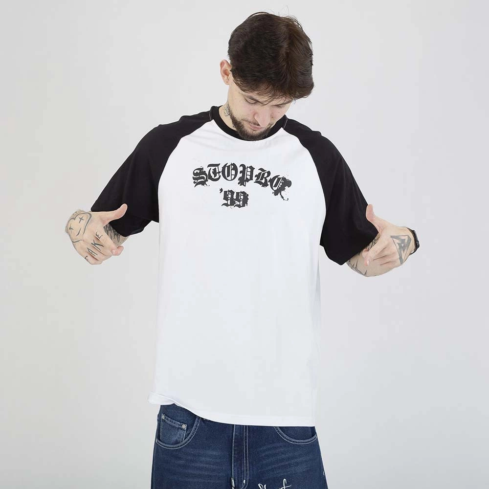 Koszulka Stoprocent Reglan Stopro 99 biała