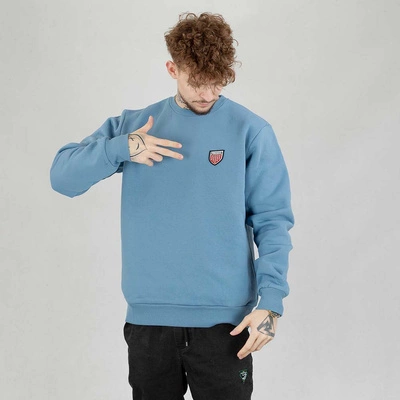 Bluza Prosto Crewneck Bazy niebieska