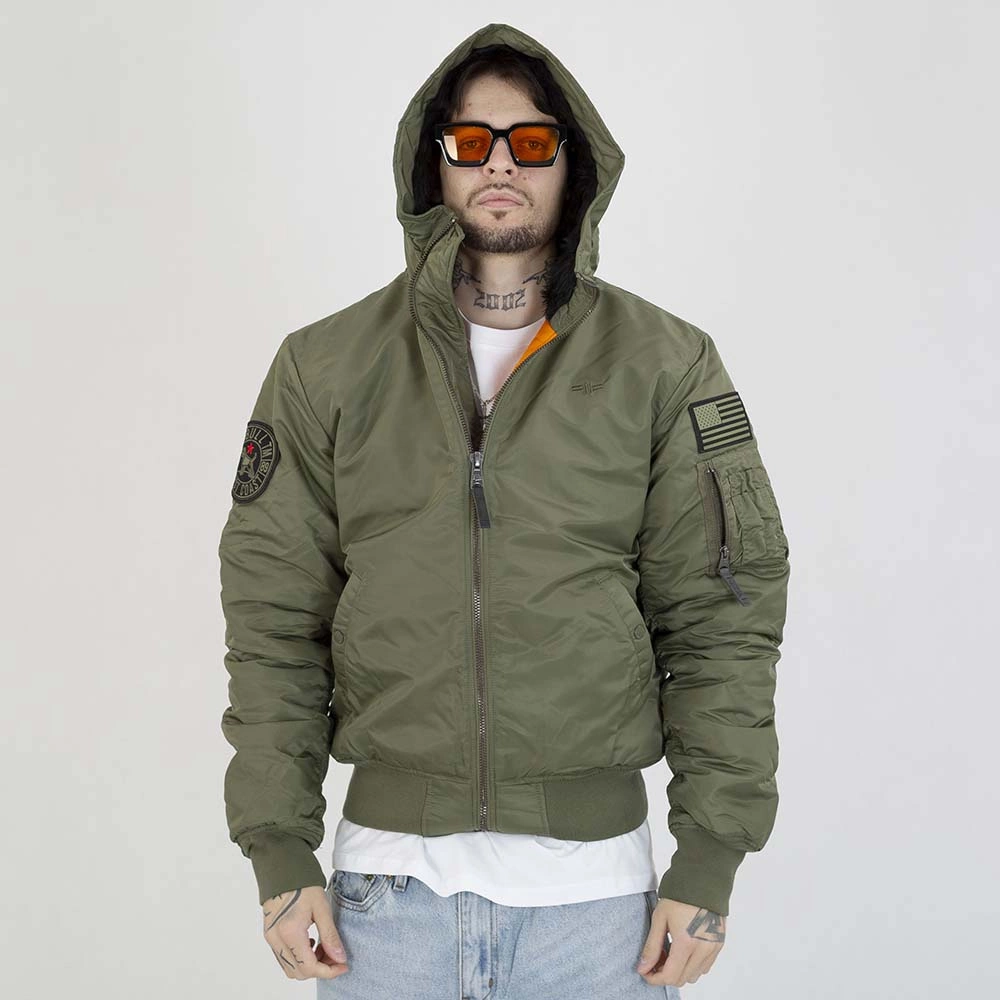 Kurtka Pit Bull Encino oliwkowa