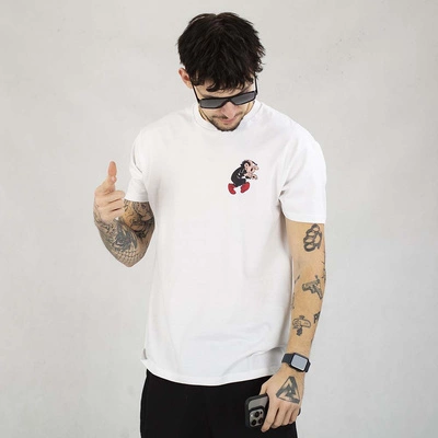 Koszulka Smerfy Runaway 3Pak biały niebieski czarny