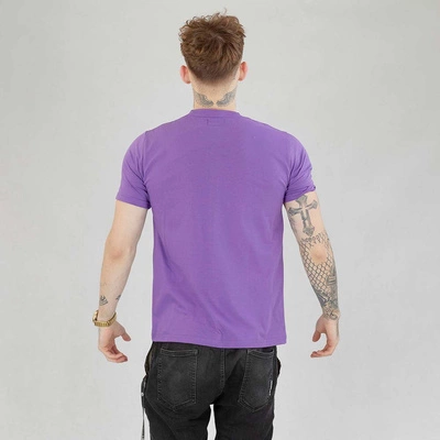 Koszulka Ganja Mafia Podpis Mini Gold fioletowa