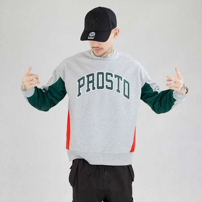 Bluza Prosto Crewneck Splork szara