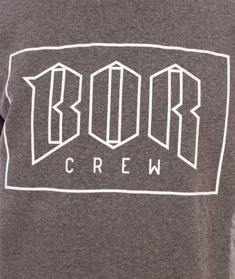 Biuro Ochrony Rapu-BOR New Outline Bluza Ciemny Szary