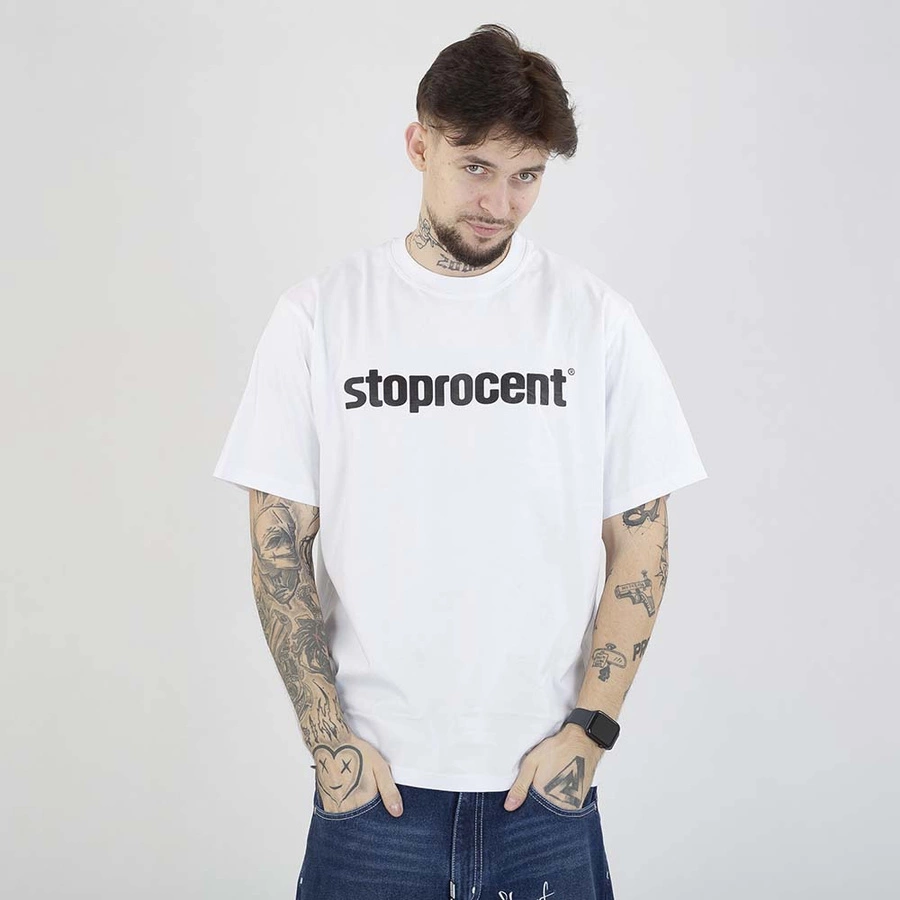 Koszulka Stoprocent Classic Logo biała