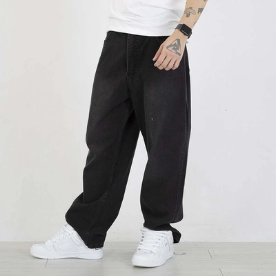 Spodnie Baggy Lucky Dice  LD Clothing jeans czarne