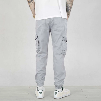 Spodnie Jogger Cargo I8 Denim BOY17 grey
