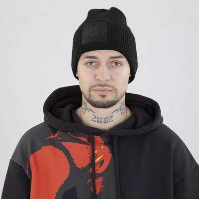 Czapka Pit Bull Logo Single Layer Cuff czarna