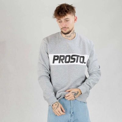 Bluza Prosto Crewneck Yezz szara