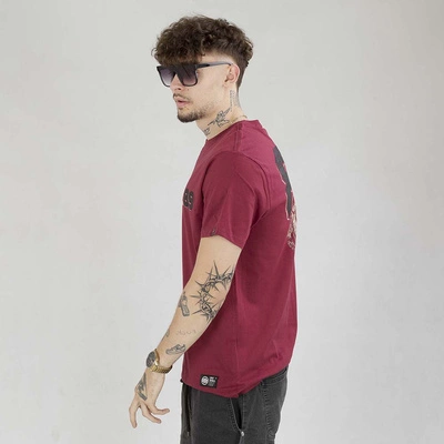 Koszulka Pit Bull Dog 89 bordowa