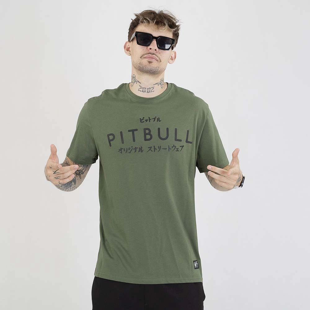 Koszulka Pit Bull Mt.Fuji zielona