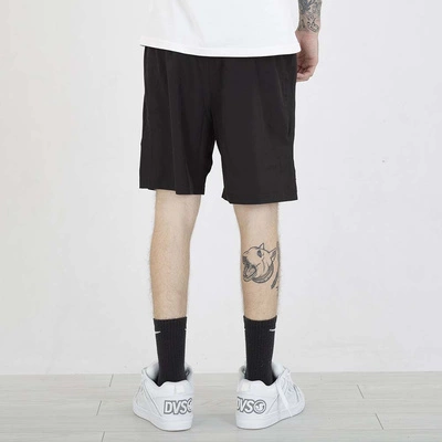 Krótkie Spodenki Stoprocent Ćpaj Sport Redlective Logo czarne