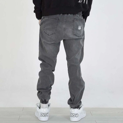 Spodnie Jigga Wear Crown Jogger Jeans grey