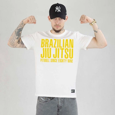 Koszulka Pit Bull Middle Masters Of BJJ Champions biała