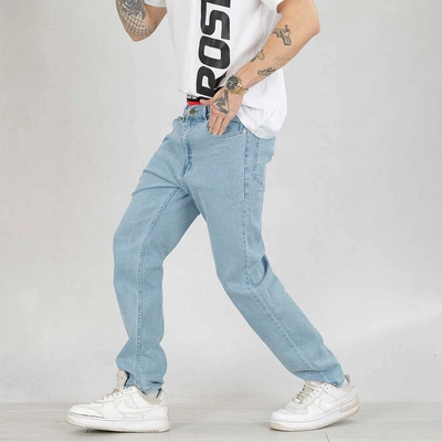 Spodnie Prosto Pocklog light blue jeans