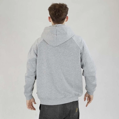 Bluza Grube Lolo Hoodie ZIP Badge szara